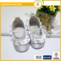 Ningbo factory White Baptism baby girl shoes